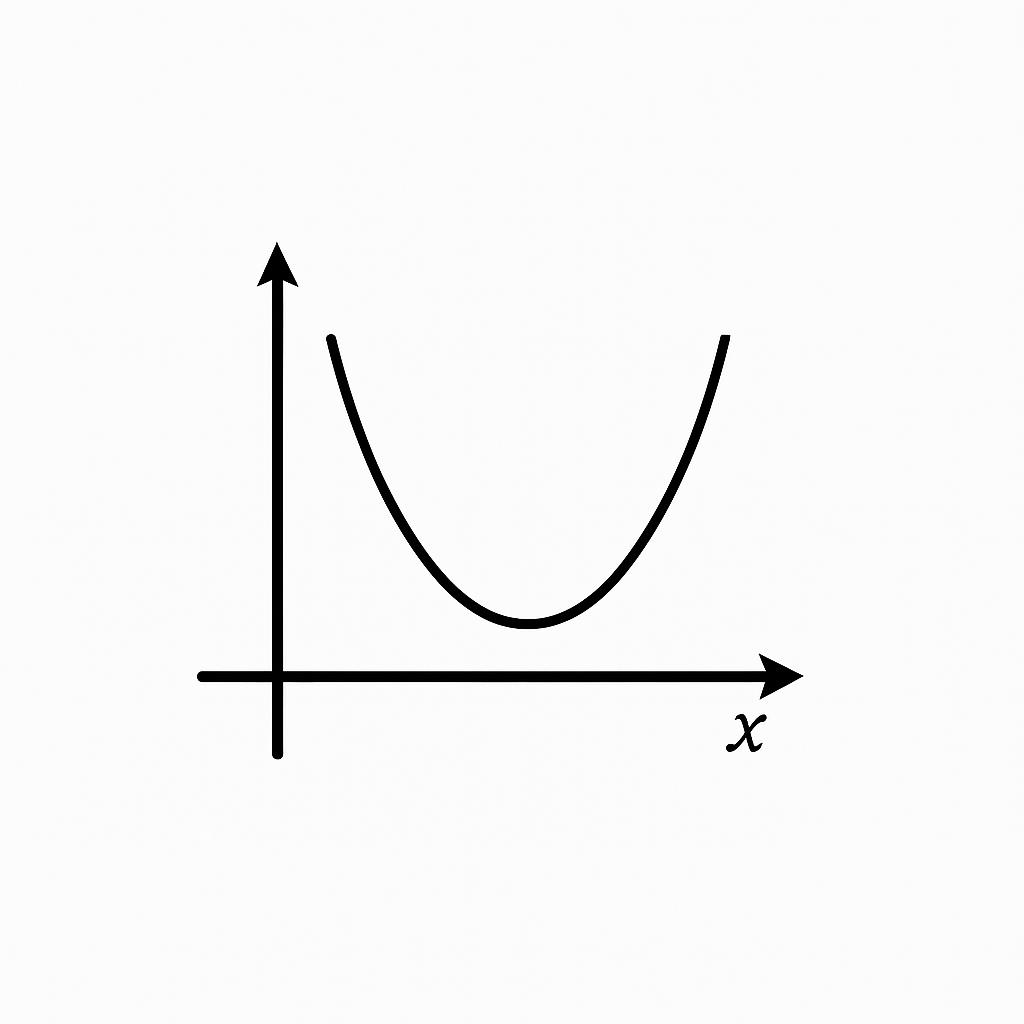 Function graph on a coordinate plane